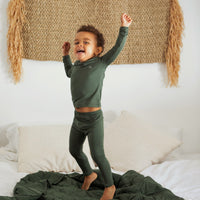 Organic Bamboo Baby & Toddler Blanket - Green