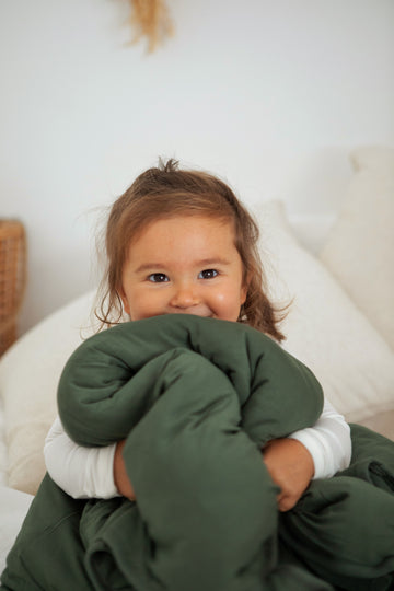 Organic Bamboo Baby & Toddler Blanket - Green
