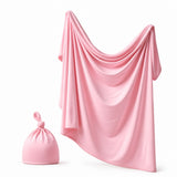 Anvi Baby Couture - Bamboo Spandex & Hat Set - Pink