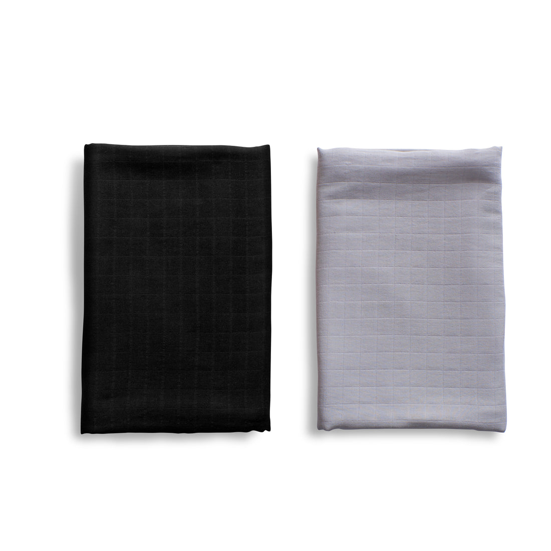 Organic Bamboo Muslin Swaddle  | Set of 2 | Smokey Night