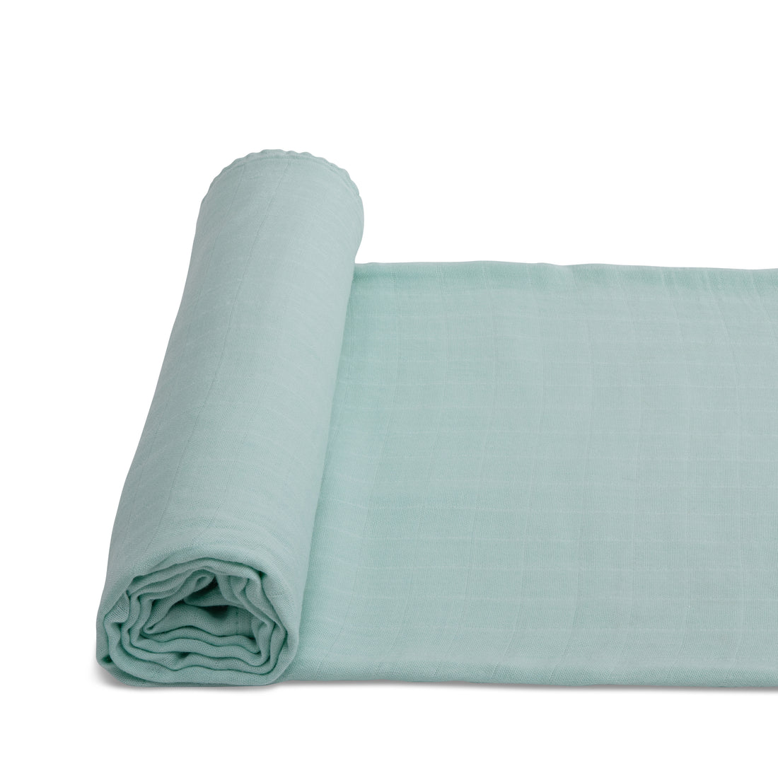 Organic Bamboo Muslin Swaddle | Minty Mornings