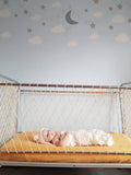 Organic Bamboo Muslin Fitted Crib Sheets | Mustard Brown