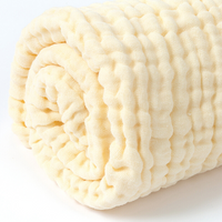 Muslin Bath Towel (6-layered) | Lemon Drop