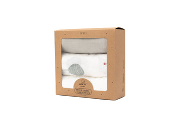 Set of 3 Organic Bamboo Swaddle