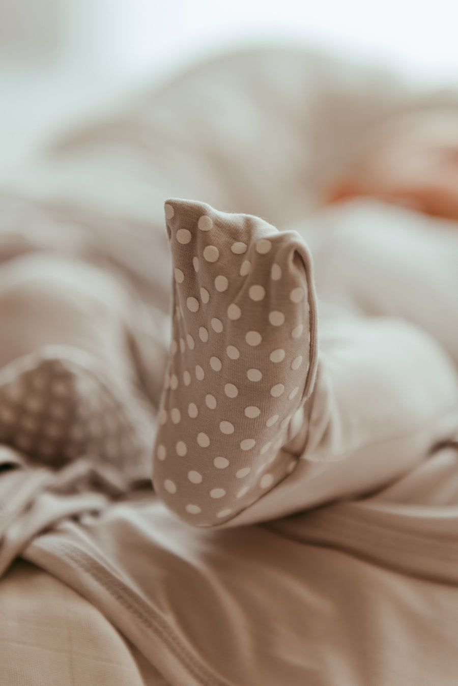 Bamboo Swaddle & Sleep Suit Newborn Gift Set- Grey