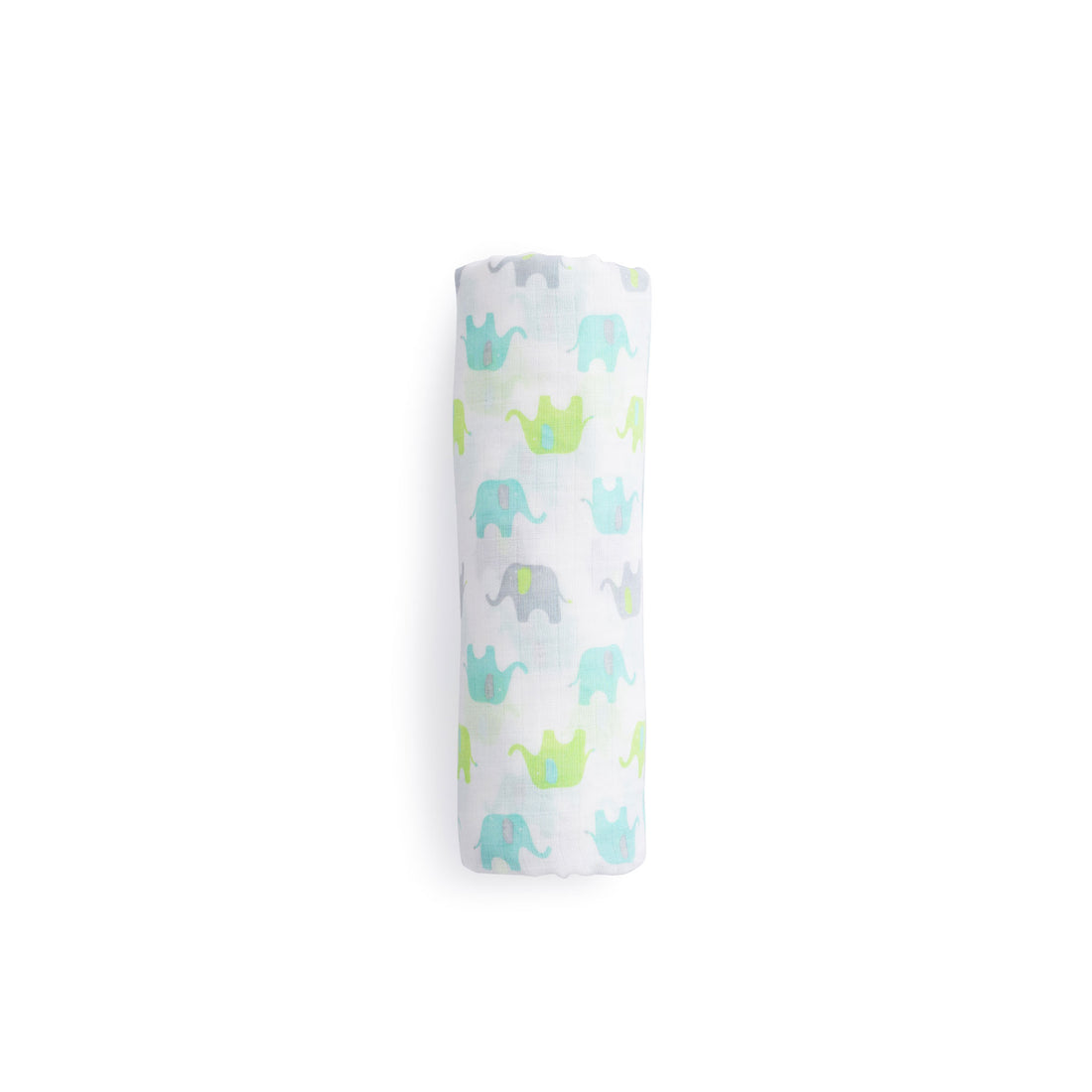 100% Organic Cotton Muslin Swaddle Wrap | Tusker Tales