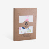 Organic Bamboo Muslin Swaddle | Set of 2 | Garden Fresh & Genteel Flamingo