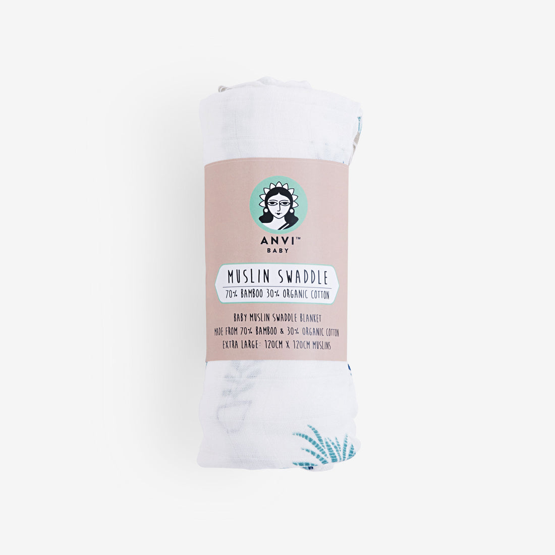 Muslin Swaddle | Happy Cactus