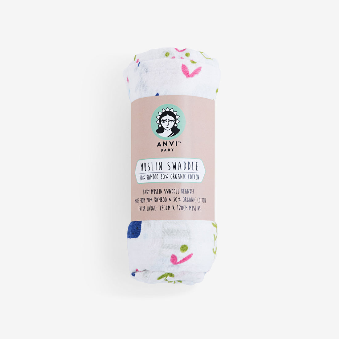 Muslin Swaddle | Garden Fresh