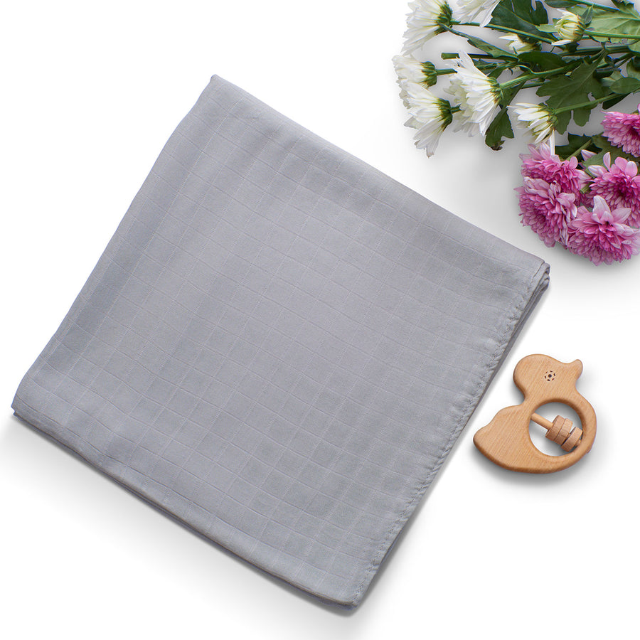 Organic Bamboo Muslin Swaddle  | Set of 2 | Turbid Waters