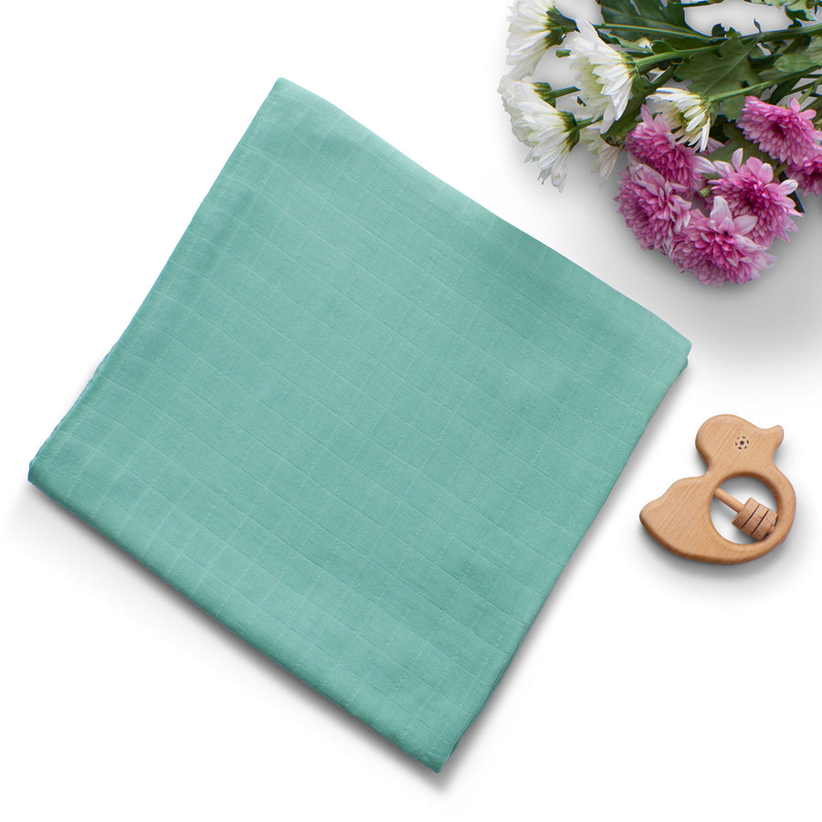 Organic Bamboo Muslin Swaddle  | Set of 2 | Turbid Waters